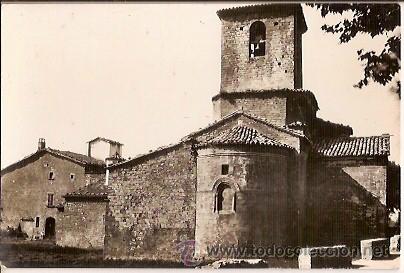 Postkarten: ANTIGUA POSTAL MONASTERIO DE SANTA MARIA DE L'ESTANY EXTERIOR ESCRITA 1958 A Y R MAS
