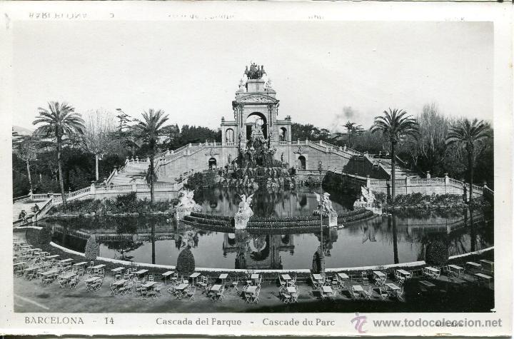 Postales: BARCELONA--14-CASCADA DEL PARQUE---GUILERA-