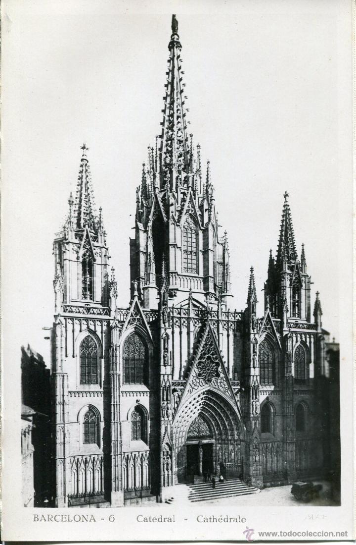 Postales: BARCELONA--6-CATEDRAL----GUILERA-