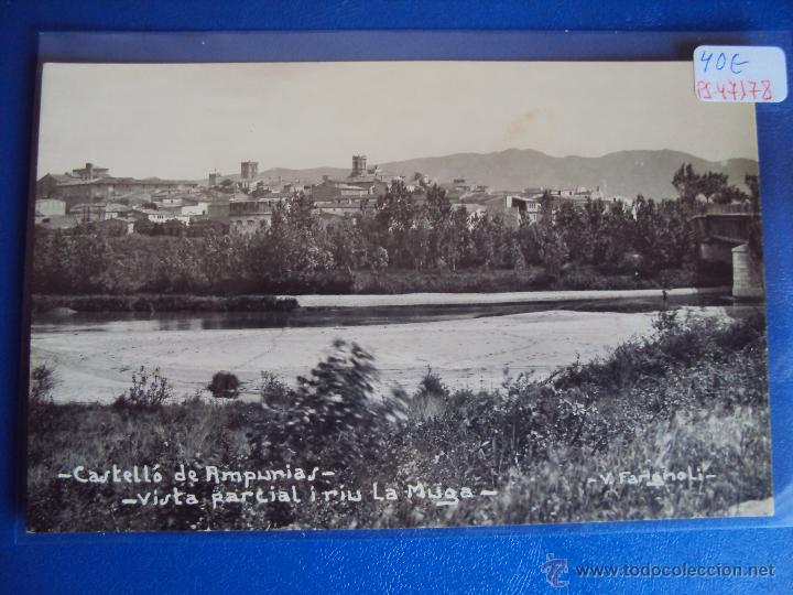 Postkarten: (PS-47178)POSTAL FOTOGRAFICA DE CASTELLO DE AMPURIAS-VISTA PARCIAL I RIU LA MUGA