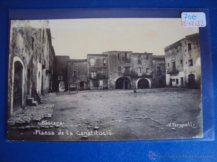 Postcards: (PS-47182)POSTAL FOTOGRAFICA DE BASCARA-PLASSA DE LA CONSTITUCIO