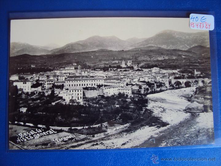 Postcards: (PS-47184)POSTAL FOTOGRAFICA DE BESALU-VISTA GENERAL.V.FARGNOLI