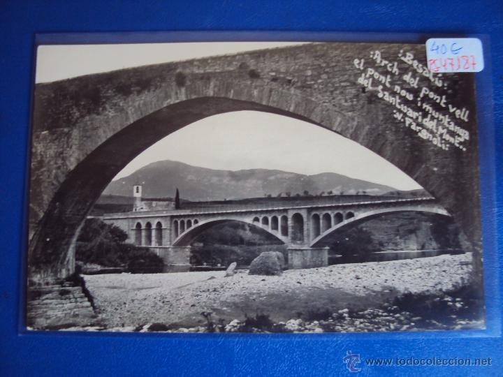 Postcards: (PS-47187)POSTAL FOTOGRAFICA DE BESALU-ARCH DEL PONT VELL.V.FARNOLI