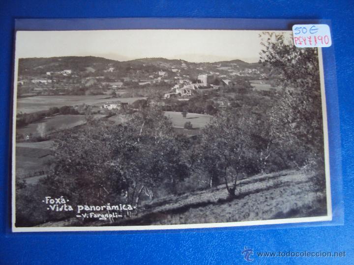 Postcards: (PS-47190)POSTAL FOTOGRAFICA DE FOXA-VISTA PANORAMICA.V.FARGNOLI