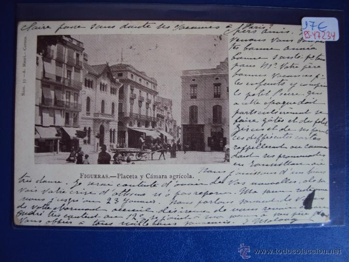 Postcards: (PS-47234)POSTAL DE FIGUERAS-PLACETA Y CAMARA AGRICOLA.A.MAURI