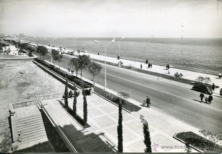 Postales: BARCELONA-PASEO MAR&Iacute;TIMO-SOBERANAS-1955 - Foto 1