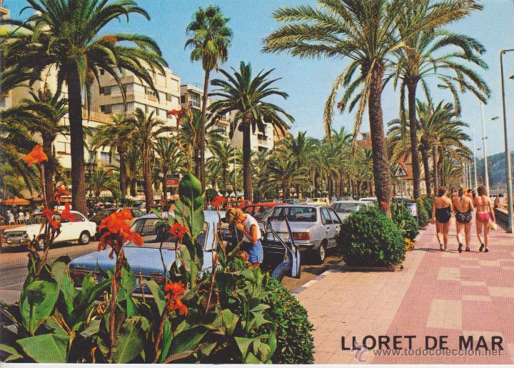 Postales: (1663) LLORET DE MAR. PASEO MARITIMO - Foto 1