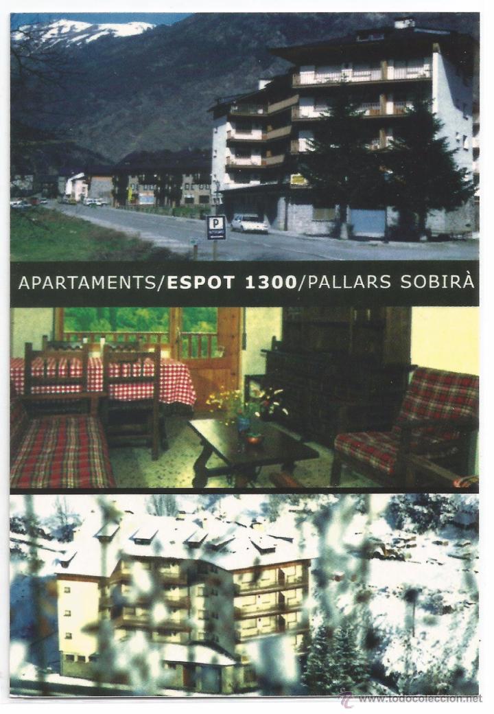 Postales: ESPOT .- POSTAL PUBLICITARIA APARTAMENTS ESPOT 1300 .- CAMPING LATORRE