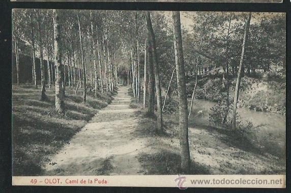 Postales: 49. Olot. Cami de la Puda. - Foto 1