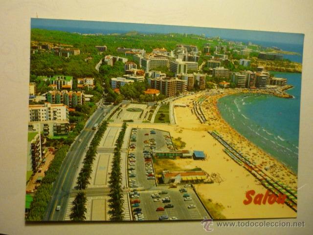 Postales: postal salou -parcial y playa - Foto 1