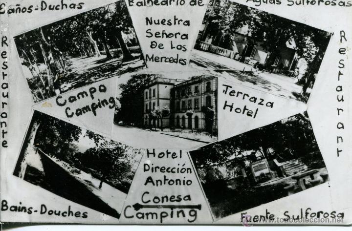 Postales: FIGUERAS-TERMAL HOTEL-BA&Ntilde;OS DE LA MERCED-1958- MUY RARA