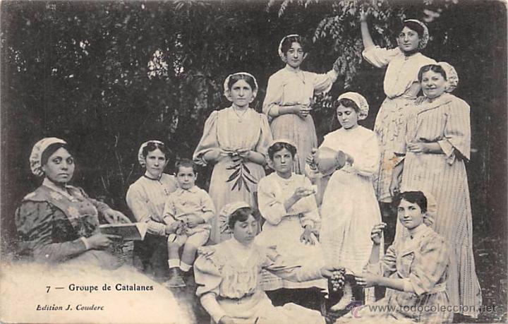 Postcards: GROUPE DE CATALANES