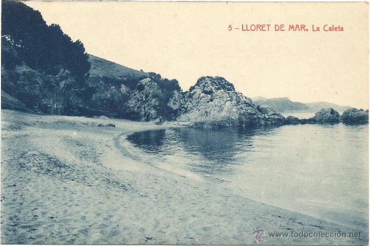 Postales: LLORET DE MAR LA CALETA - Edici&oacute;n THOMAS - Postal - Foto 1