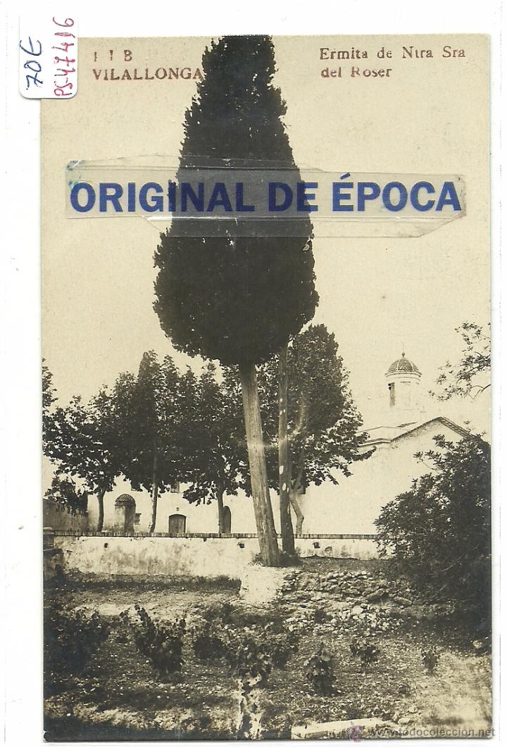 Postcards: (PS-47416)POSTAL FOTOGRAFICA DE VILALLONGA-ERMITA DE NTRA.SRA.DEL ROSER