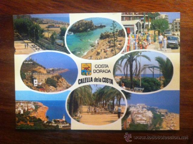 Postales: COSTA DORADA - CALELLA DE LA COSTA - Foto 1