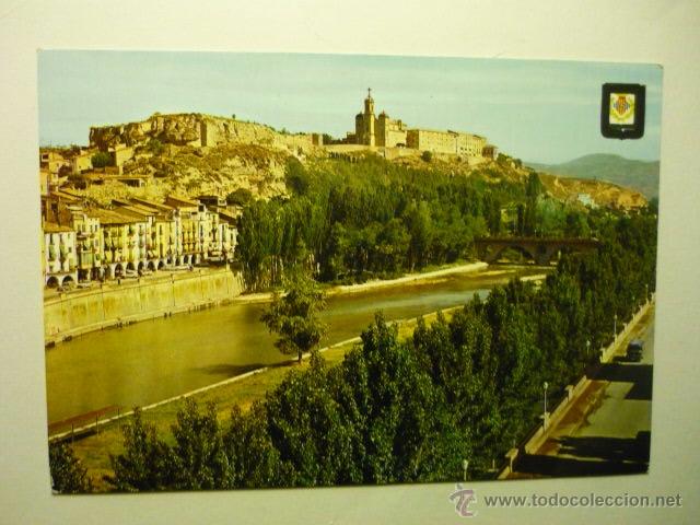 Postales: POSTAL BALAGUER-RIO SEGRE,CALLE PUENTE Y FONDO SANTO CRISTO-ESCRITA