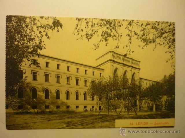Postales: POSTAL LERIDA.--SEMINARIO BB