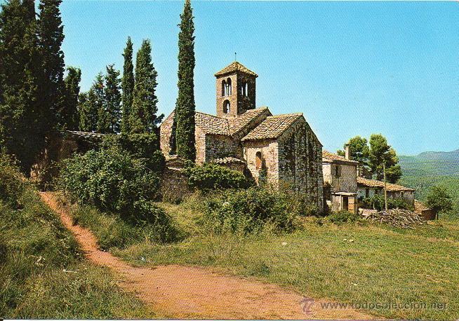 Postales: Sant Sebasti&agrave; de montmajor - Esgl&egrave;sia rom&agrave;nica