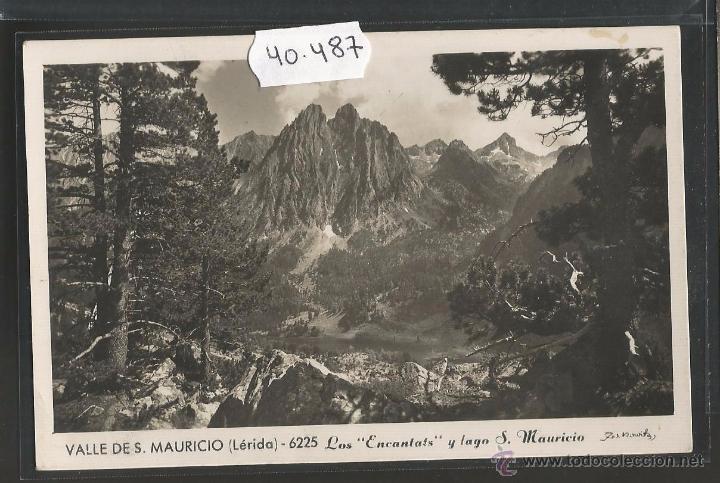 Postales: VALLE DE SAN MAURICIO - 6225 - LOS ENCANTATS Y LAGO - FOTOGRAFICA ZERKOWITZ - (40487)