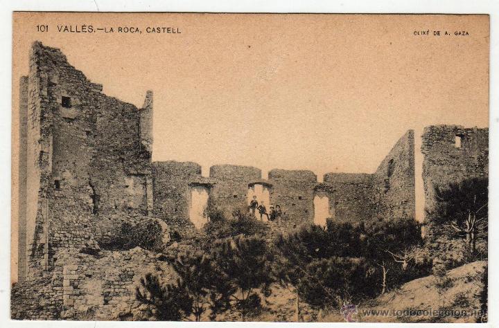 Valles La Roca Castell 1910 Comprar Postales Antiguas De Cataluna En Todocoleccion