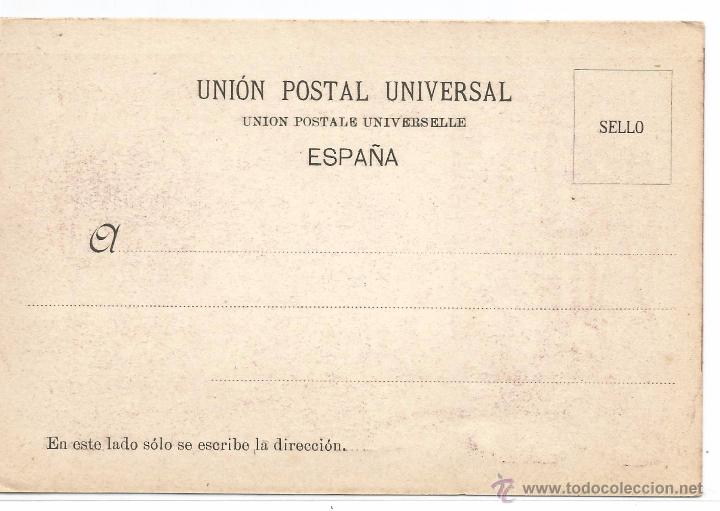 Postales: BARCELONA .- POSTAL PUBLICITARIA 1902 - Foto 3