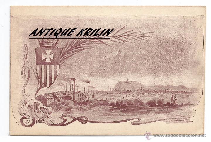 Postales: BARCELONA .- POSTAL PUBLICITARIA 1902 - Foto 1