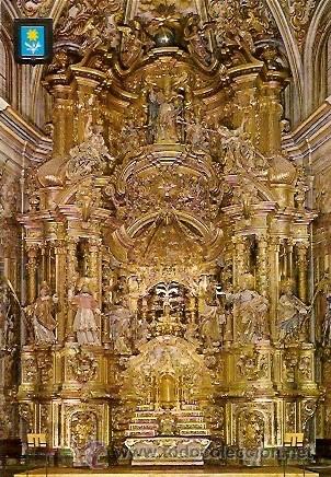 Cartoline: POSTAL A COLOR N&ordm; 2761 SANTA MARIA DEL MIRACLE ALTAR MAYOR SEGLE XVIII