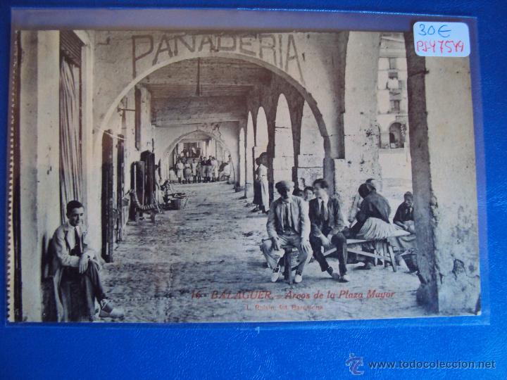 Postkarten: (PS-47549)POSTAL DE BALAGUER-ARCOS DE LA PLAZA MAYOR