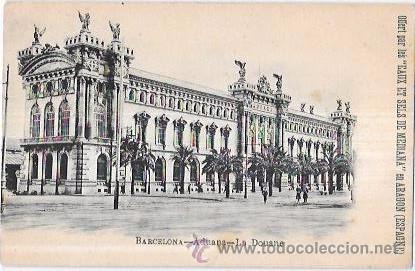 Postales: TARJETA POSTAL DE BARCELONA. ADUANA. - Foto 1