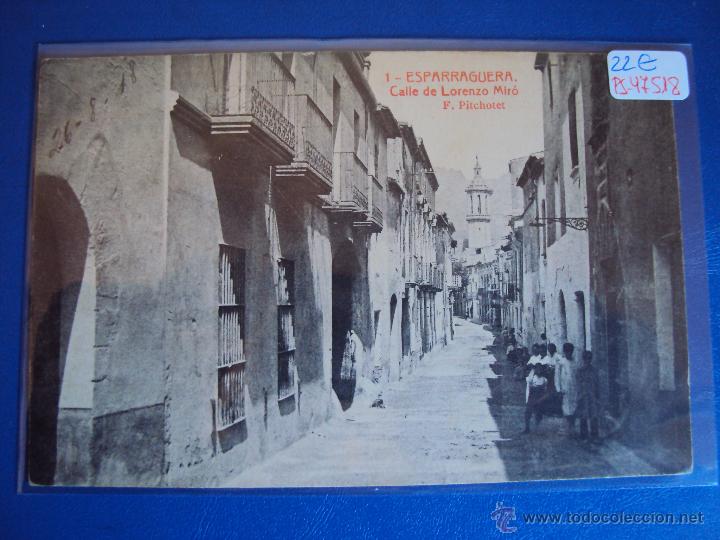 Postcards: (PS-47518)POSTAL DE ESPARRAGUERA-CALLE DE LORENZO MIRO