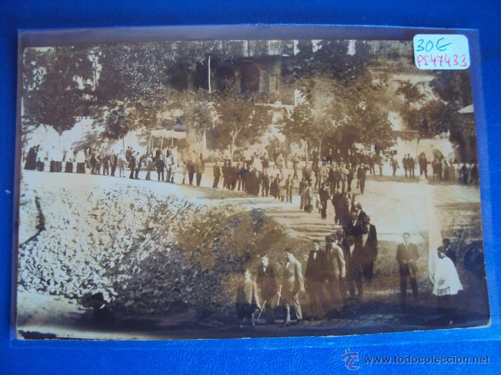 Postcards: (PS-47433)POSTAL FOTOGRAFICA DE COLLELL-FIESTA DE NTRA.SRA.DE LAS ESPIGAS EN EL SANTUARIO