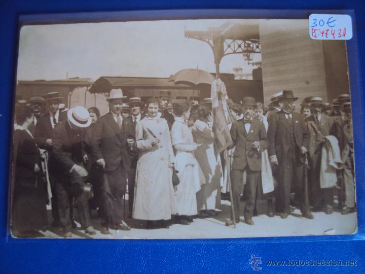Postkarten: (PS-47431)POSTAL FOTOGRAFICA DE GERONA???-ESTACION DE FERROCARRIL