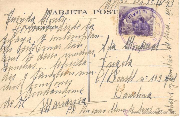 Postales: ANTIGUA POSTAL - ALTAFULLA - VISTA GENERAL - Foto 2