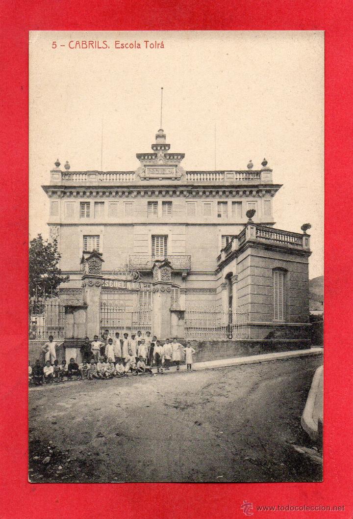 Postales: cabrils. 5 escola tolr&aacute;. thomas - Foto 1