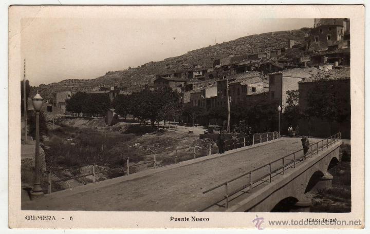 Postales: LERIDA GUIMERA PUENTE NUEVO ESCRITA