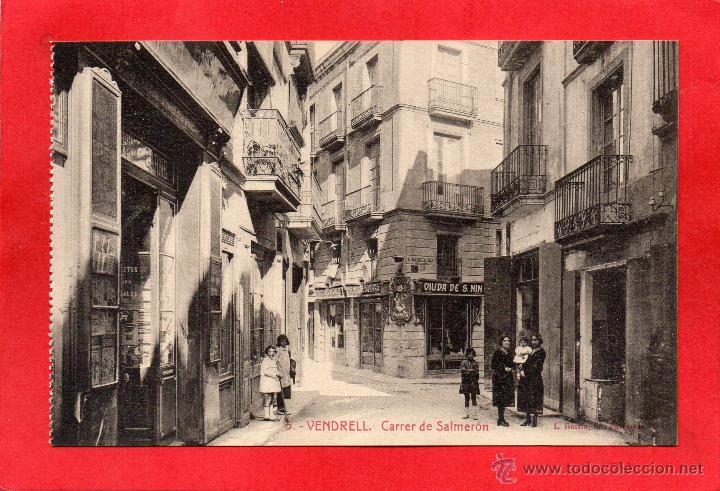 Postales: vendrell. 5 carrer de salmer&oacute;n. roisin - Foto 1