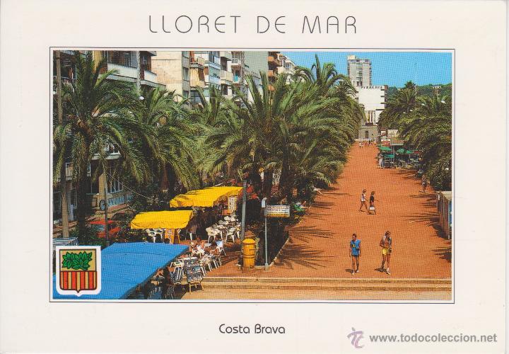 Postales: (1623) LLORET DE MAR. PASEO - Foto 1