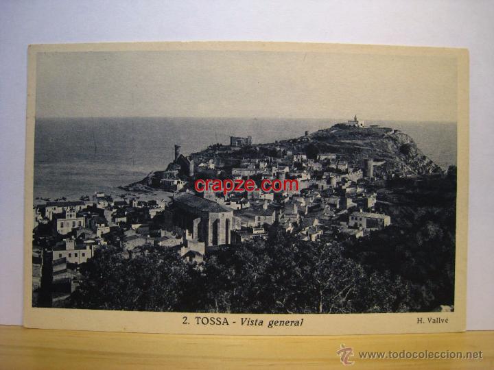 Postales: TOSSA MAR: VISTA GENERAL - POSTAL ORIGINAL 2 - Foto 1