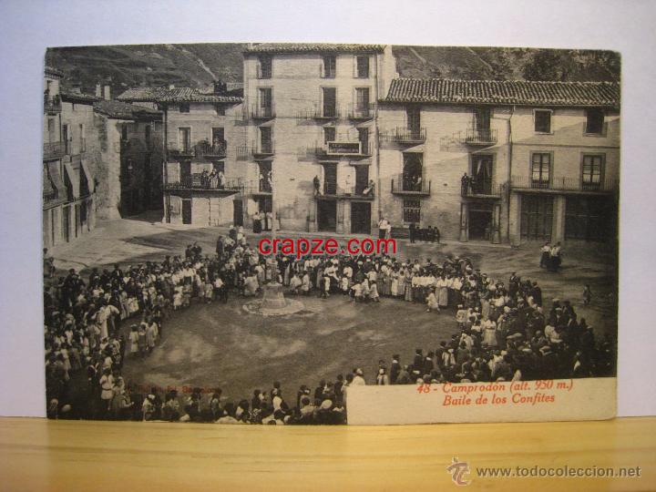 Postales: CAMPRODON: BAILE DE LOS CONFITES  - POSTAL ORIGINAL 48 - Foto 1