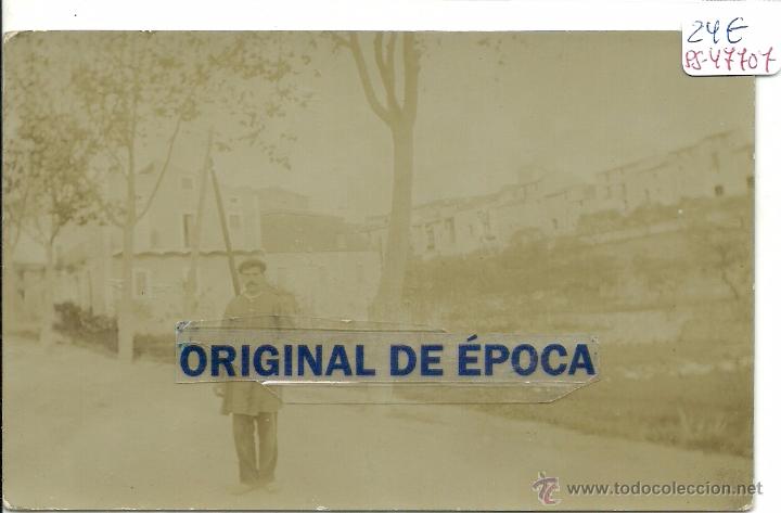 Postcards: (PS-47707)POSTAL FOTOGRAFICA DE CORNUDELLA-ENTRADA A LA POBLACION