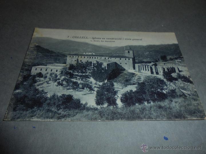 Postkarten: 1 - CULLELL - IGLESIA EN CONSTRUCCI&Oacute; I VISTA GENERAL L. ROISN FOTG. 14X9 CM.