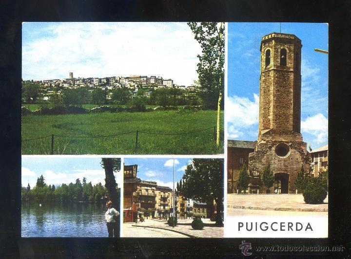 Postales: Puigcerd&agrave;. Ed. Arribas n&ordm; 2012. Circulada. - Foto 1