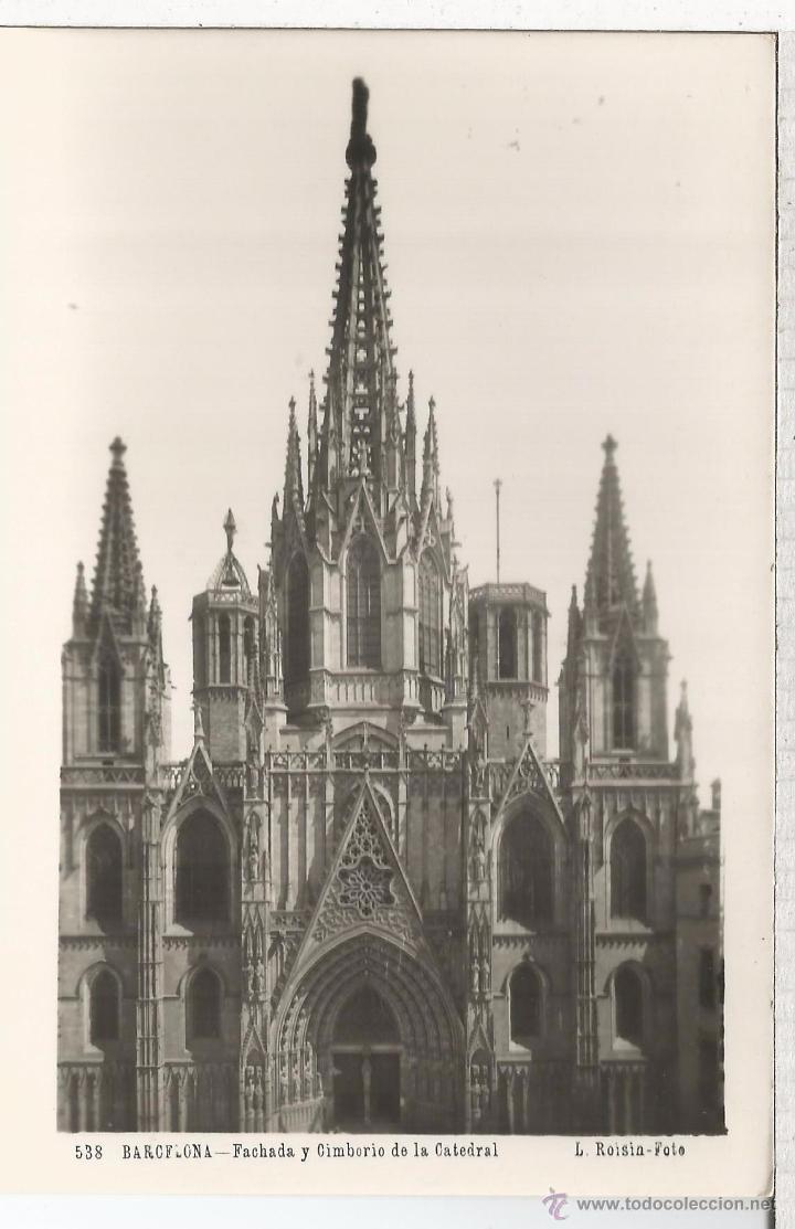 Postales: BARCELONA SIN ESCRIBIR CATEDRAL - Foto 1