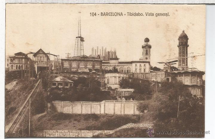 Postales: BARCELONA SIN ESCRIBIR TIBIDABO - Foto 1