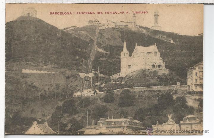 Postales: BARCELONA SIN ESCRIBIR TIBIDABO - Foto 1