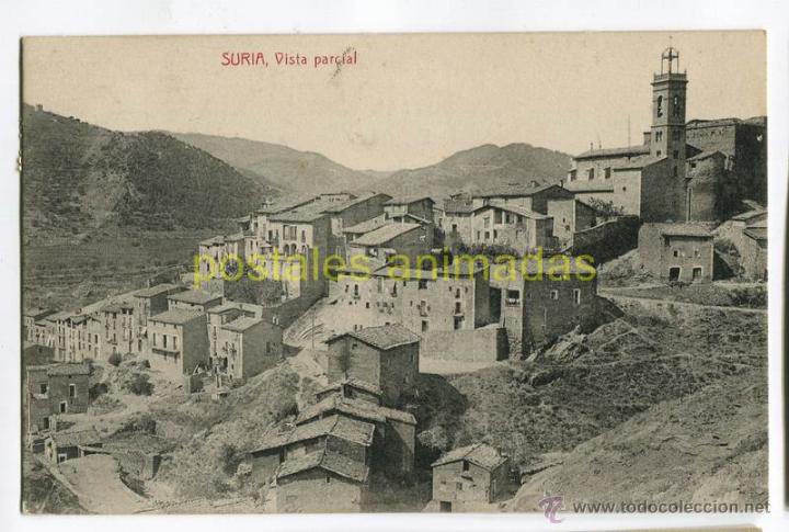 Postais: a03137 Suria - Vista Parcial - circulada