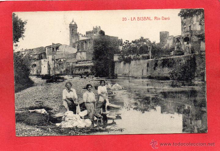 Postales: la bisbal. 20 rio dar&oacute;. thomas - Foto 1