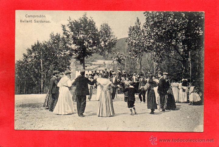 Postales: camprodon. ballant sardanas - Foto 1