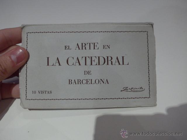 Postais: Antiguas postales de el arte en la catedral de barcelona, antigua postal