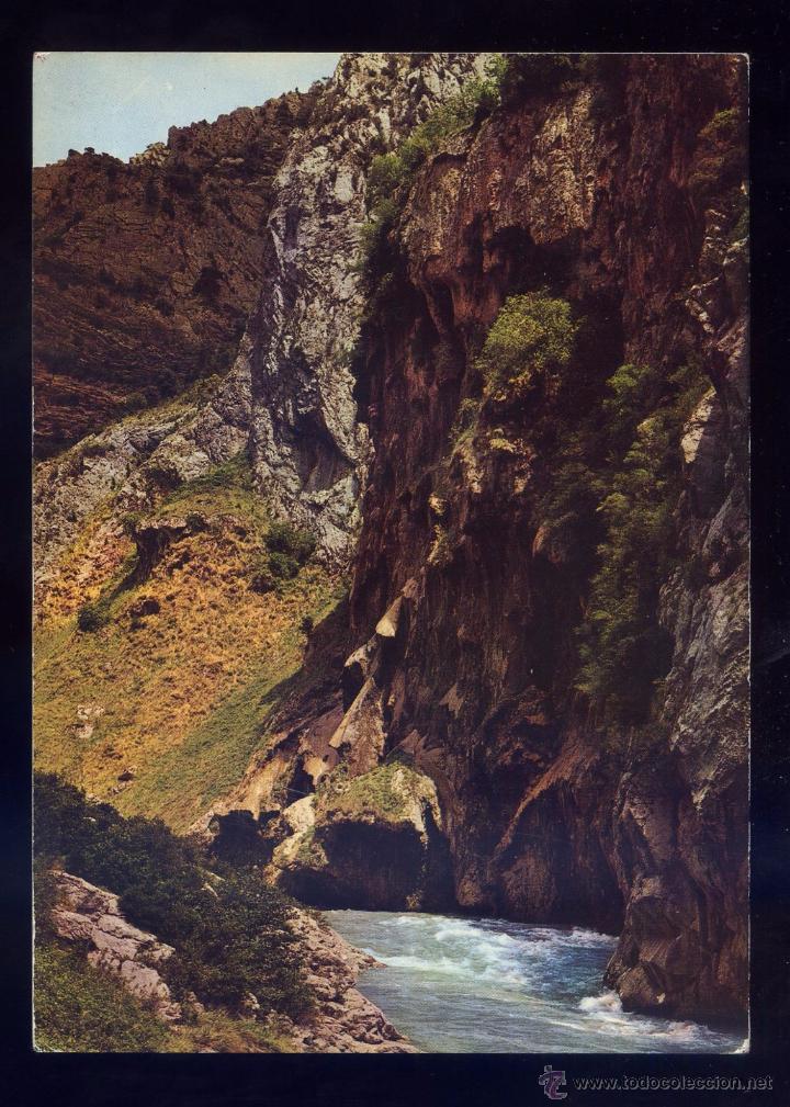 Postales: El Pallars. *Desfiladero Collegats L&acute;Argenteria* Ed. Arribas n&ordm; 2062. Dorso sin escudo. Nueva.